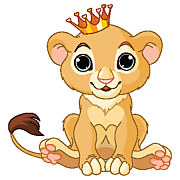 Obraz detsky Levie mláďa zs5324